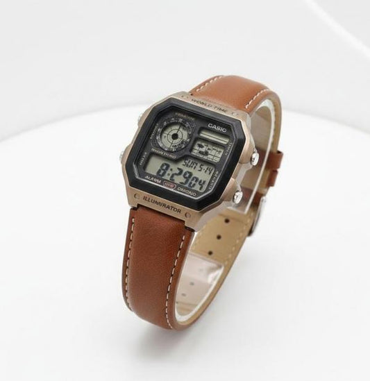 Casio AE-1200 Illuminator Light Brown