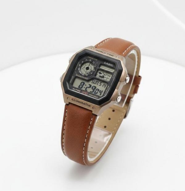 Casio AE-1200 Illuminator Light Brown