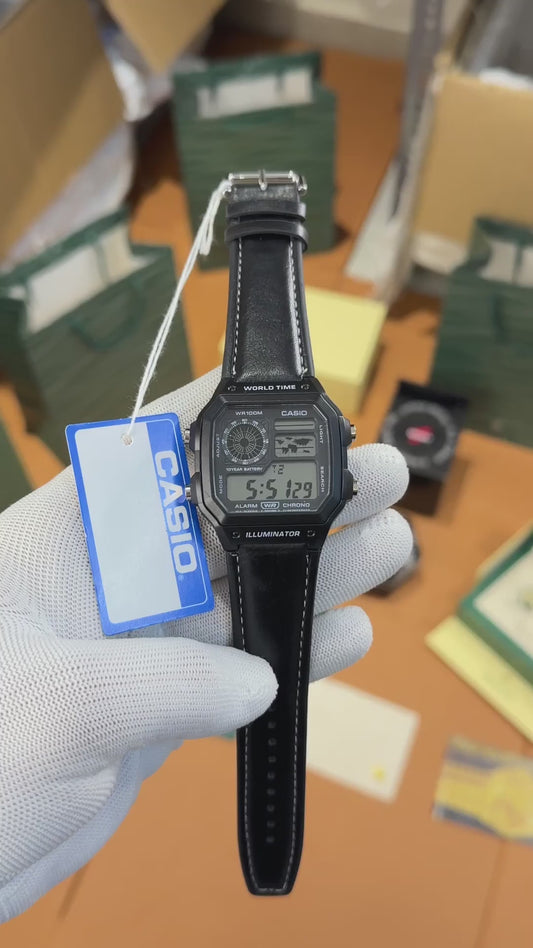 Casio AE-1200 Illuminator - J1228 Full Black